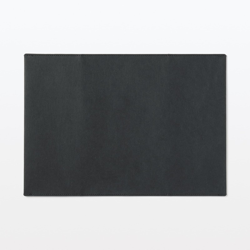 MUJI Jeans Label Notebook Cover B6 Dark Gray 83482992