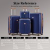 Joyway Luggage Sets 6 Piece PP Hardside Carry on Suitcase