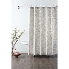 Croscill® Mila 72-Inch x 72-Inch Shower Curtain in Linen