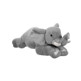 Wild Republic Earthkins African Elephant, Stuffed Animal, 15 Inches, Plush Toy, Fill is Spun Recycled Water Bottles, Eco Friendly