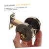 ANDRESLAD Door Lock Door Deadbolt Lock Single Cylinder Lock Dead