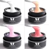 4 Colors Builder Gel Nail Kit, Polygel Extension with Forms