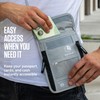 VENTURE 4TH Neck Wallet, RFID Blocking Passport Holder for Travel