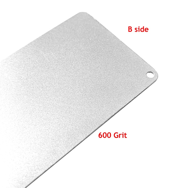Double Sided Diamond Sharpener 300/600 Grit Credit Card Diamond Sharpening