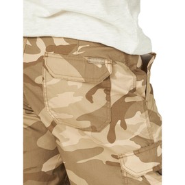 Lee Men's Extreme Motion Crossroad Cargo Short, New Mountain Lion Camo, 38