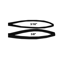 Resco Original American-Made Slip Lead, 3/16" x 48", Black