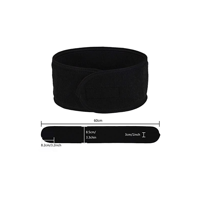 6 diademas MADELALU de 60 x 8.5 cm con velcro,