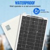 ECO-WORTHY 130 Watt 12 Volt Monocrystalline Flexible Solar Panel Semi-Flexible