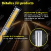 Barra Torreta Estrobo Codigo Leds Cob Policia 35 PuLG 60w
