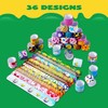 JOYIN 144 Pcs Slap Bracelets for Kids, Easter Egg Fillers,