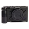 WEPOTO GP-ZV-1 Cage Hand Grip Metal Ebony Wood for Sony
