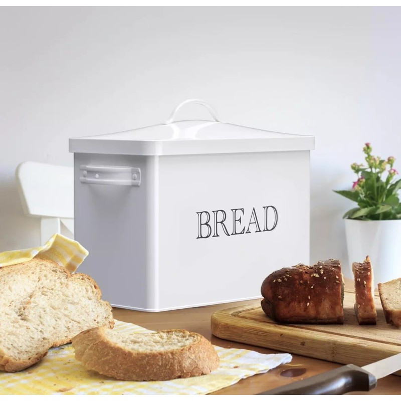Klarstein Bread Box - Countertop Space-Saving, Extra Large, High Capacity