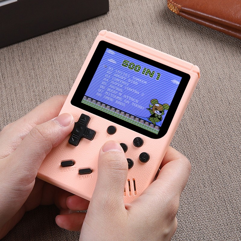 Retro Game Machine Handheld Game Console Nostalgic Mini Recreational Machine