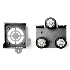 HUAYUWA Metal X-axis Carriage Plate with Fan Cover Replacement Fits for Creality CR-10 CR-10S CR-10-S Ender-3 Ender-4 TEVO 3D Printer