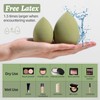 BS-MALL Makeup Sponge 7 Pcs blender sponge for Liquid, Cream,