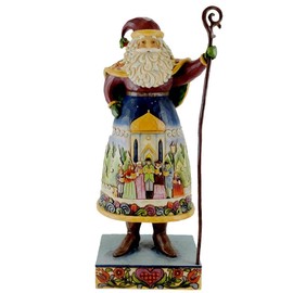 Jim Shore Santa with Carolers - Here We Come A Caroling