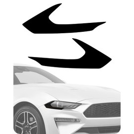NDRUSH HeadLight Side Marker Tint Vinyl Head light Tint Film Precut Overlay Wrap Cover Compatible with 2018-2021 Ford Mustang