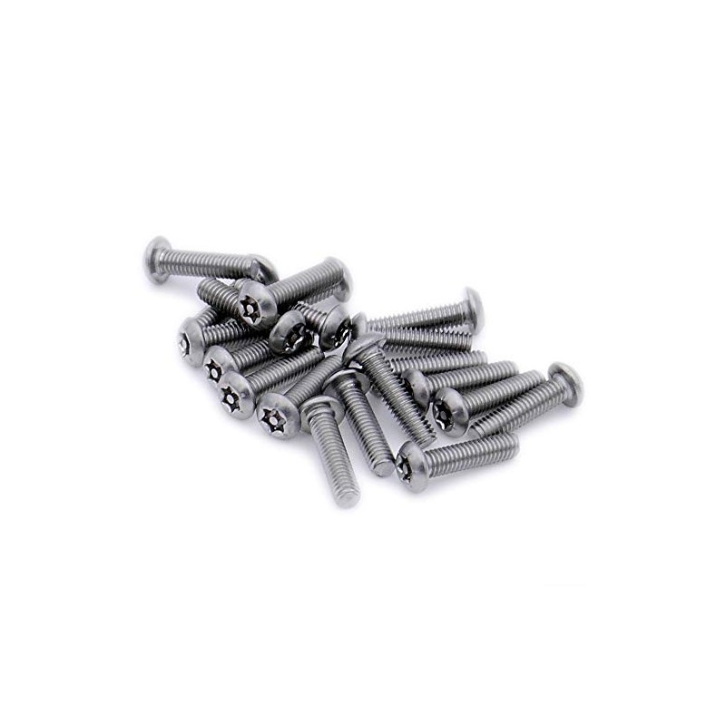 M3 (3mm x 10mm) TX Security Socket Button Machine Screw