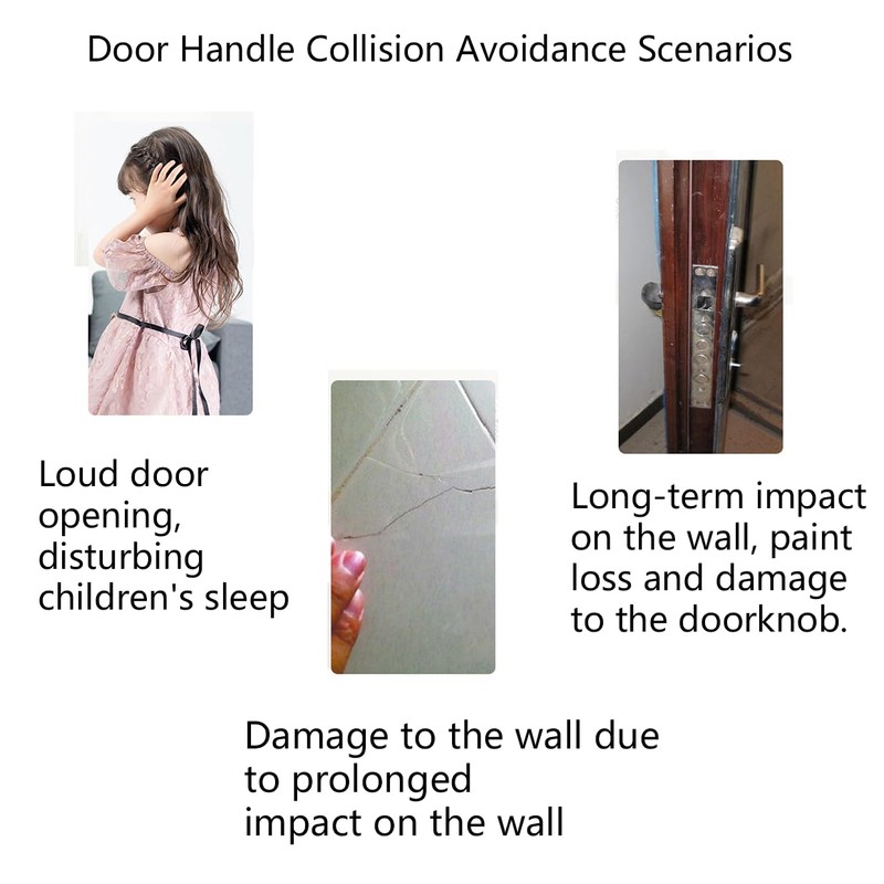 Door Stopper, Door Stopper Lever Set of 10, Door Handle