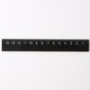 MUJI NDA87A4A Double-Sided Scale Ruler 5.9 inches (15 cm)