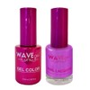 WAVEGEL Soak-Off Gel & Nail Lacquer Matching Duo Set -