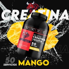 Suplemento Creatina  Glutamina Bull Protein 1kg 50servicios                                                                                           