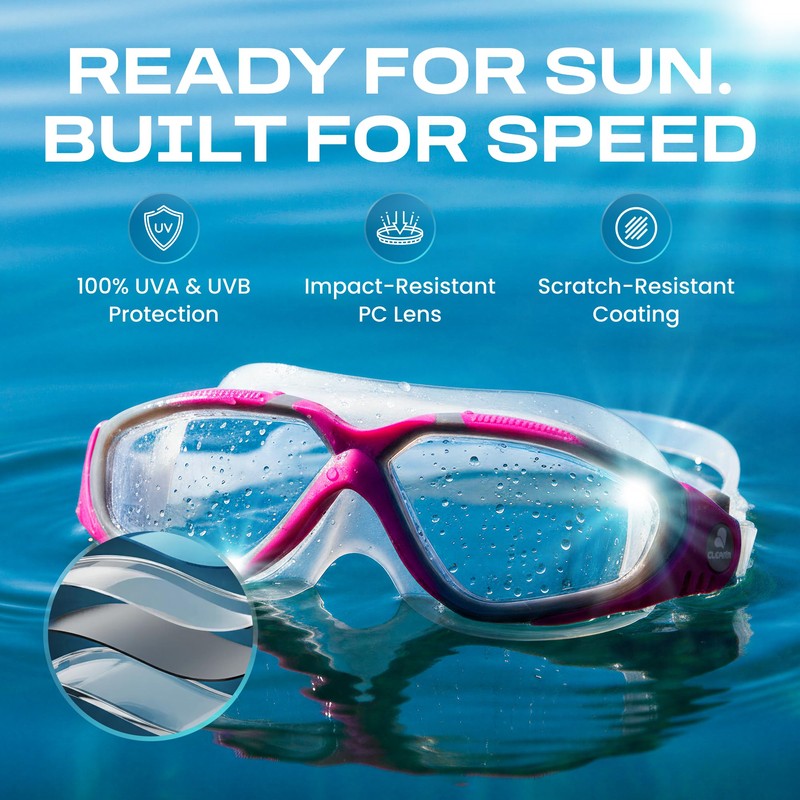 Clear'r Perspective Adult Mask – Comfortable Secure Fit, Crystal Clear