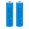 AFSONGOO 2 Pack 3.7 Volt 18650 Rechargeable Battery 18650 Li-ion