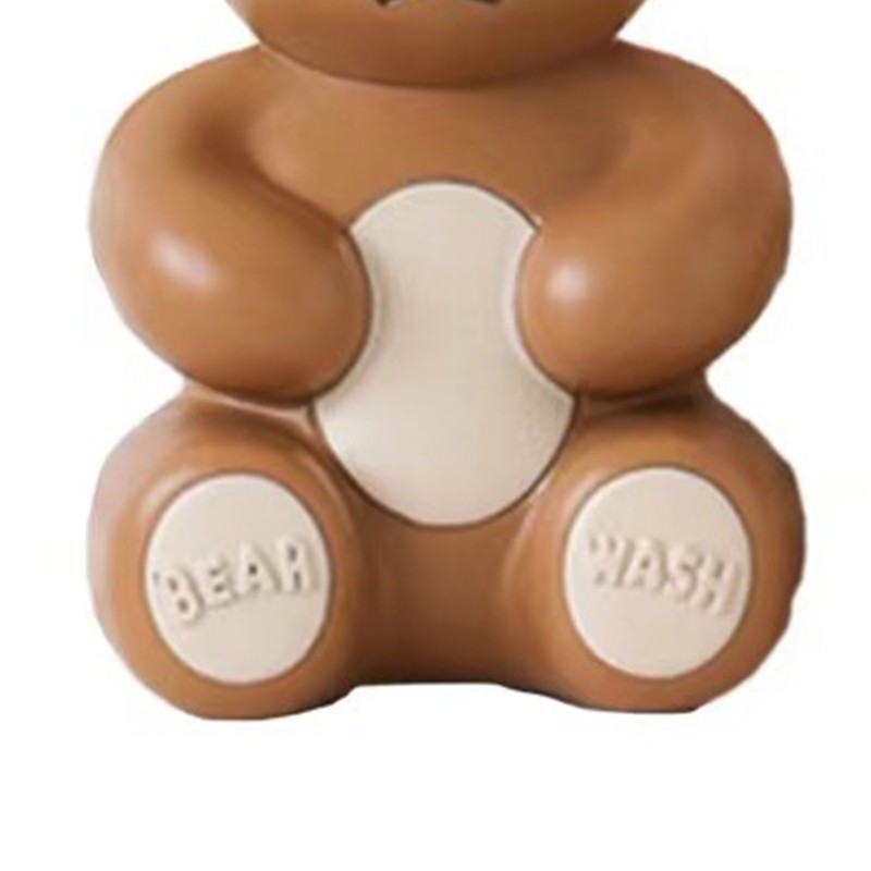 Foam Pump Bottle Cute Bear Shape Large Capacity Foaming Soap