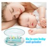Lima De Uñas Bebe Eléctrica Cortadora, 6 Cabeza Molienda