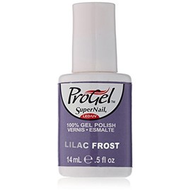 Supernail Gel Polish for Nails, Lilac Frost Shimmer, 0.5 Fluid Ounce