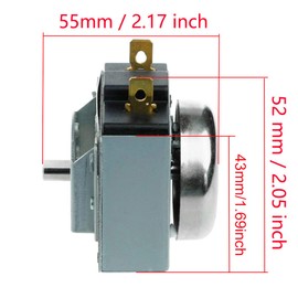 XMHF DKJ-Y 15 Minutes 15M Timer Switch Time Controller for Electronic Microwave Oven Cooker Etc, 16A 250V/AC (15 Minutes)