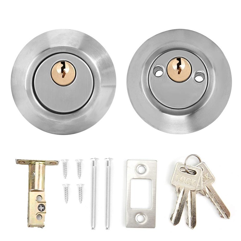Double Cylinder Lockset, Double Cylinder Lock, Keyed Deadbolt on Both