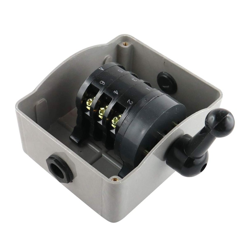 WITTKOWARE Three-phase cam switch with lever, 3-pin, on/off, 30 A,