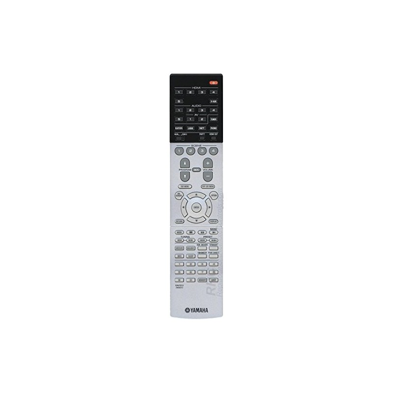 Yamaha RAV553 AV Receiver Remote Control for RX-A770, RX-V683 (ZW69510)