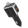 Bluetooth 5.0 FM Transmitter Dual Screen Display 3 USB Ports