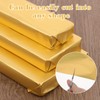 JIYIN 100Pcs Gold Foil Candy Wrappers, Foil Chocolate Wrapping Paper