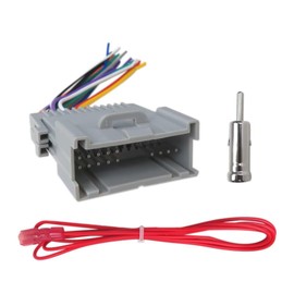 Car Radio Wiring Harness Kit Compatible for GMC Sierra 1500 SL Standard Cab Pickup 2-Door 4.8L 294Cu. in. V8 Gas OHV Naturally Aspirated 2006 by XSPANDER