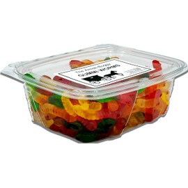 Packaged Premium Candy - 2 Pack (Mini Gummi Worms (18 oz.))