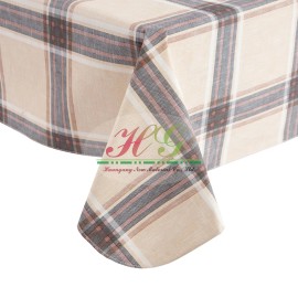 No Tariff Eco Friendly Thickened Waterproof Oilproof Checkered PVC Tablecloth Durable Multipurpose Vinyl Table Cover for Partycolor: print, size: 145gsm, Specification: 54''X54''