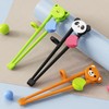 Black Panda Cartoon Animal Chopsticks Practice Helper, Children Practice Chopsticks