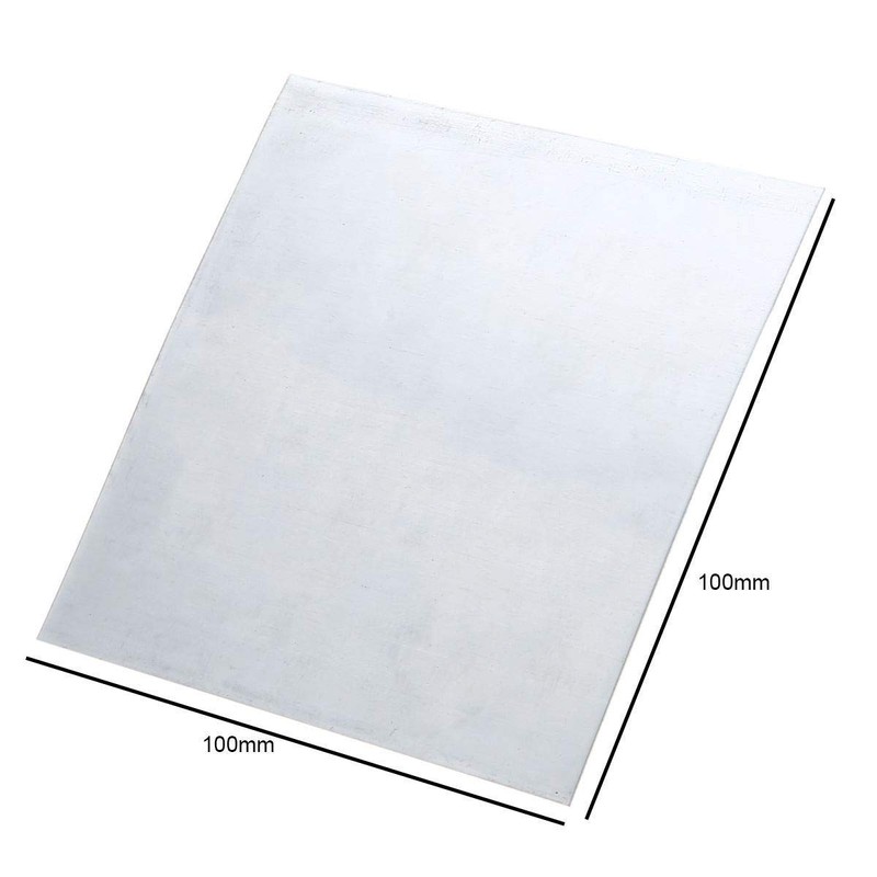 LTKJ 5Pcs High Purity 99.9% Pure Zinc Zn Sheet Plate