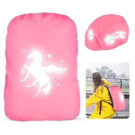 ARONRAVE Rain Cover School Bag, Backpack Rain Cover Rain Cover for Backpack Cover Rain Cover for School Bag Step by Step Waterproof Rain Cover for Boys Girls Children