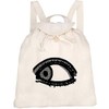 Azeeda 'Eyeball' Canvas Rucksack/Backpack (RK00003627)