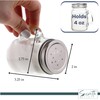 Salt and Pepper Shakers Glass Mason Jar Spice Jars