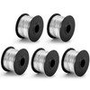 Proshine 5pcs Rebar Tie Wire, 1/32" Diameter, 40" Length, for