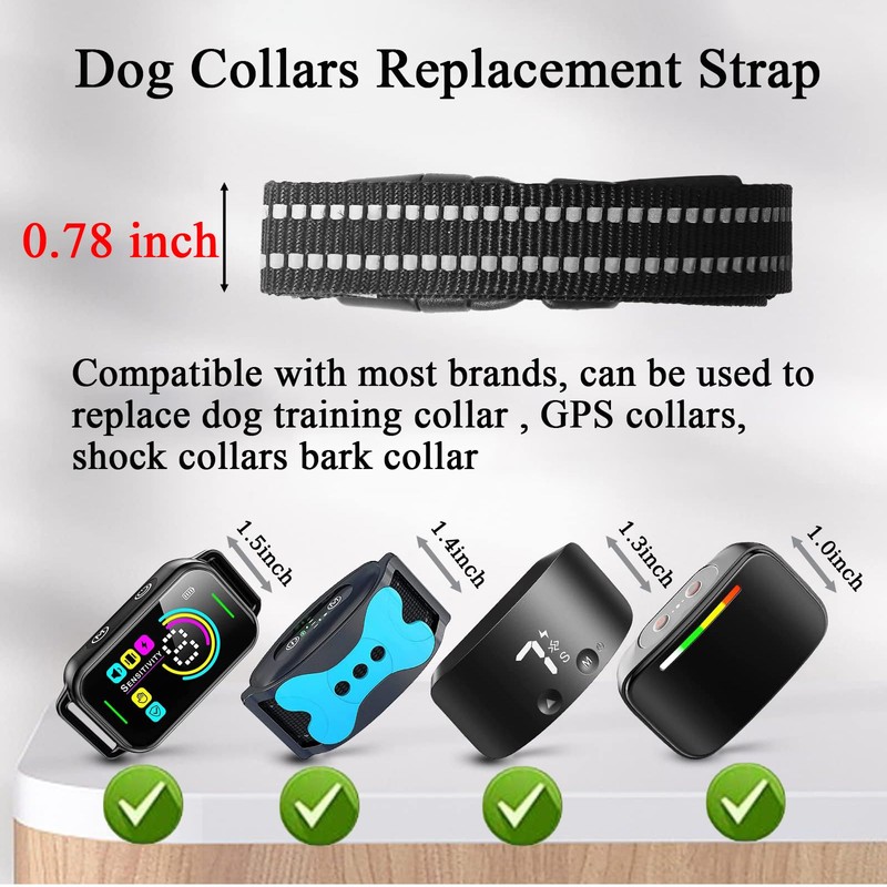 Safe Collars Replacement Strap Shock Collar Replacement Strap Training Bark