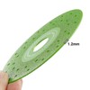 LOZLIN 3PCS 115MM Vacuum Brazed Ultra-Thin Multi-Pore Flat Abrasive Sheet