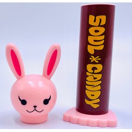 Bleach Soul Candy Single Dispenser - One (1) Collectible Chappy Dispenser - Strawberry Flavored Artificial Soul Candies - 5.75" Tall