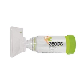 Anti-Static Valved Holding Chamber aeolos Aeolos valved Holding Chamber Child 1-6 Years Medium (Mask + Mouthpiece)